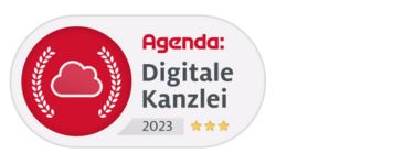 Zertifikat zur Digitalen Kanzlei 2023